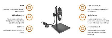 Mikrometrlər: Rəqəmsal Mikroskop Sunline S-07 500X USB Sunline S-07 500X USB — 3