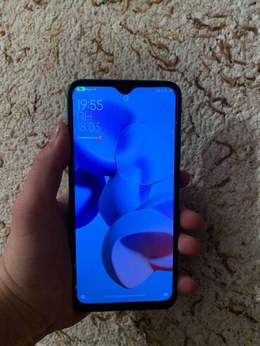 маленькие телефоны: Xiaomi, Redmi 9, Б/у, 64 ГБ, цвет - Синий, 2 SIM