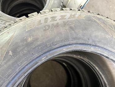 17 sekis: Шины 225 / 65 / R 17, Зима, Б/у, Комплект, Легковые, Япония, Bridgestone — 3