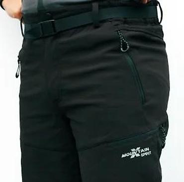 Ostale pantalone: Planinarske/trekking pantalone Mountain Spirit – crne - Funkcionalne — 15