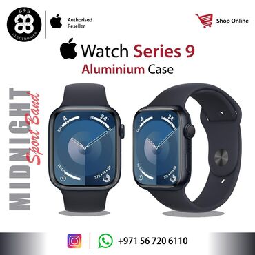 ct8 max smart watch: Yeni, Smart saat, Apple, Аnti-lost, rəng - Qara