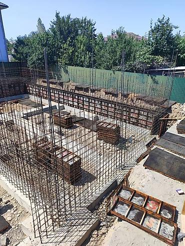 Бетонные работы: Фундамент монолит лестница куйабыз — 7