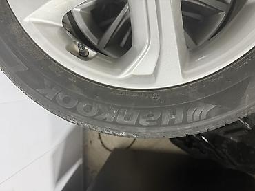 r16 sonata: Колеса в сборе 215 / 55 / R 17, Лето, Б/у, 1 шт, Легковые, Литые, отверстий - 5 — 2