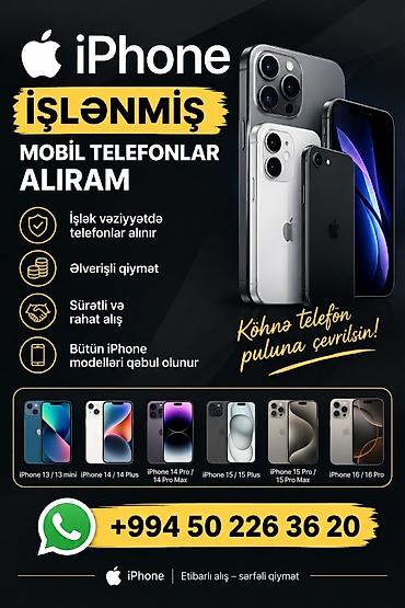 man sat: IPhone işlənmiş mobil telefonların alışı xidməti. Bütün iPhone — 1