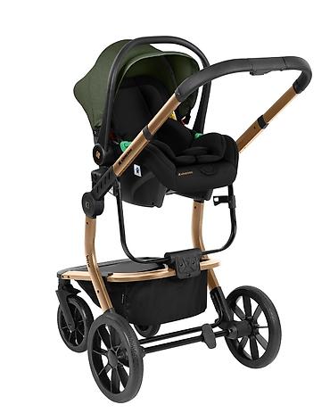 Kolica za bebe: KIKKA BOO Kolica IRENE premium 3u1 set sa I-SIZE autosedištem i tvrdom — 12