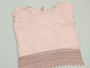 różowe t shirty oversize: Top L, stan - Bardzo dobry