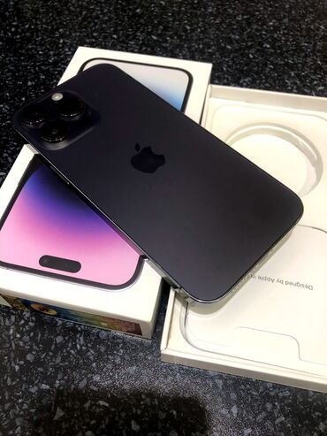 Apple iPhone: IPhone 14 Pro Max, 256 GB, Deep Purple, Simsiz şarj — 12
