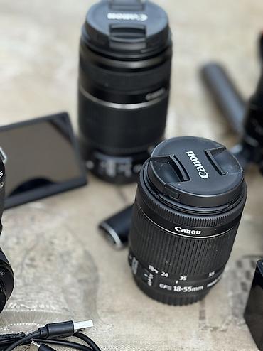 Fotokameralar: Canon 80D +1300D+ dji ronin s Hər ikisi üçün bir ədəd batareka və -da lalafo.az — 15 Fotokameralar: Canon 80D +1300D+ dji ronin s Hər ikisi üçün bir ədəd batareka və — 15