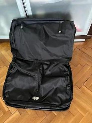 Putni koferi i torbe: Torba/kofer za poslovna putovanja – crni, širi model sa više pregrada — 12