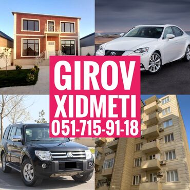 İnformatika: Avto Kredit ve Dasinmaz Emlak Girovu. Dasinmaz Emlaklarinizin ve