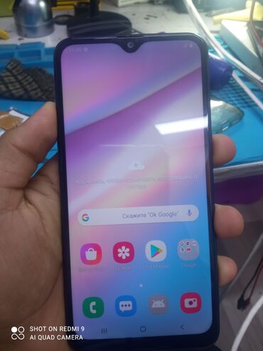 самсунг эс 10: Samsung A10s, Жаңы, 32 GB, түсү - Көгүлтүр, 2 SIM