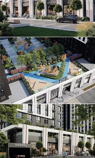 жк керемет резиденс: 2 комнаты, 79 м² — 2