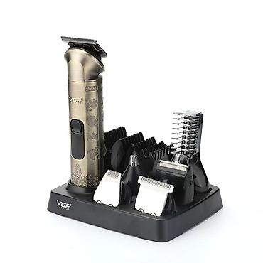 VGR 109 - Universal Trimmer dəsti 5in1 6000RPM 1200mah TYPC . 🆕Bütün