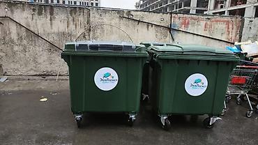 Баки: Бак, Пластик, 1100 л, Бесплатная доставка — 12