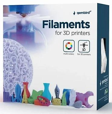 Druga oprema za računare i laptopove: PLA filament za 3D štampače – 1,75 mm, kotur 1 kg Opis: - Materijal — 6