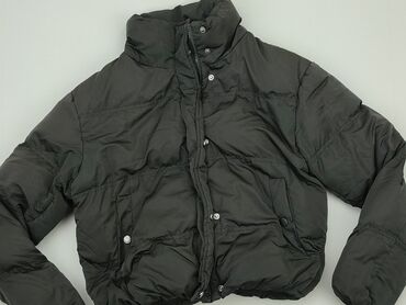 czarne t shirty z koronką: Down jacket, FBsister, S (EU 36), condition - Very good