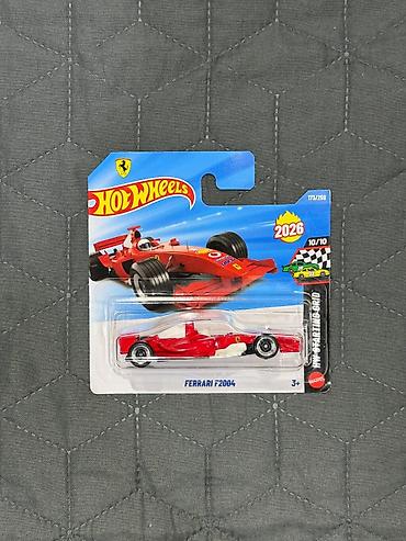 Hot Wheels Ferrari F2004 die-cast model maşın - Brend: Hot Wheels lalafo.az -da Hot Wheels Ferrari F2004 die-cast model maşın - Brend: Hot Wheels