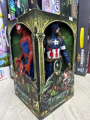 Набор фигурок супергероев Avengers 5 в подарочной коробке. В комплекте