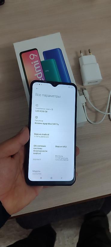 Уюлдук телефондор жана аксессуарлар: Redmi, Redmi 9, Колдонулган, 32 ГБ, түсү - Кара, 2 SIM — 4