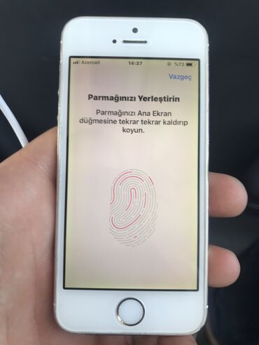 5s 32gb v Azərbaycan | Apple IPhone: IPhone 5s | 16 GB | Rose Gold Yeni | Barmaq izi, Face ID