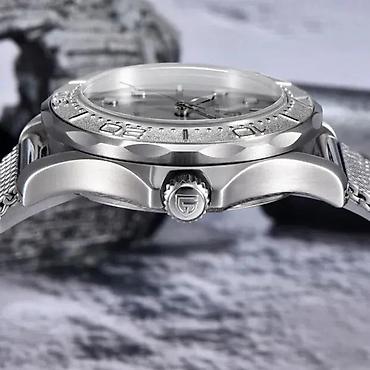 Ručni satovi: PAGANI DESIGN PD-1818 - 42mm - Siva - MIYOTA Automatik — 9