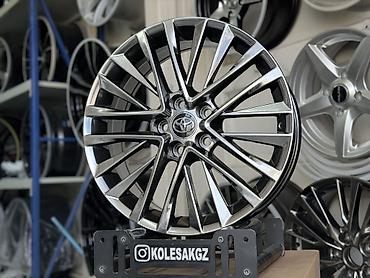 work r18: Литые Диски R 18 Toyota, Комплект, отверстий - 5, Новый — 3