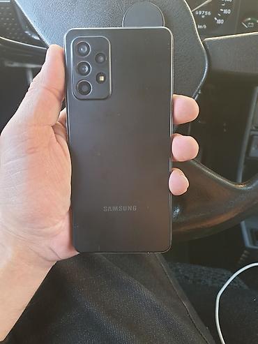 uşaqlar ucun qulaqciq: Samsung Galaxy A32, 128 GB, rəng - Qara, Barmaq izi — 5