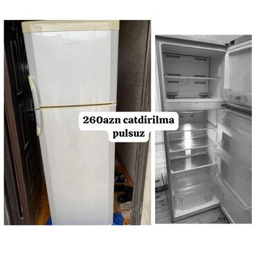 Kondisionerlər: Beko iki qapılı soyuducu - Üst hissədə dondurucu bölmə, alt hissədə