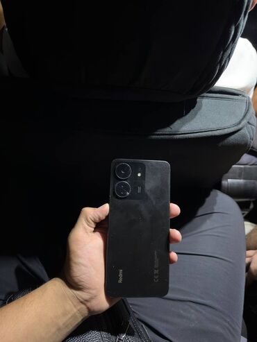 xiaomi раскладушка телефон купить: Redmi, Redmi 13C, Колдонулган, 128 ГБ, түсү - Кара, 2 SIM