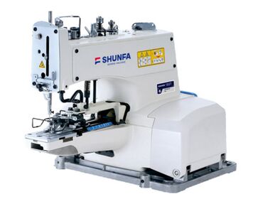 Промышленные швейные машинки: Пуговичная машина SHUNFA SF 1377/TY Промышленная пуговичная машина