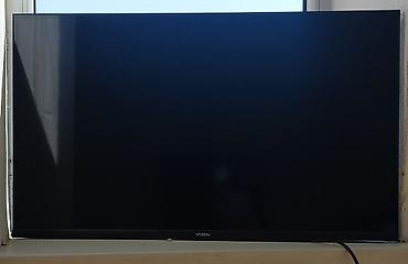 hdmi cable: Телевизор VASIN, плоская панель с узкими рамками. Диагональ — 1