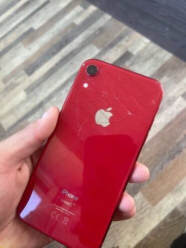 редми 13 с: IPhone Xr, Б/у, 64 ГБ, Красный, Чехол, 100 %
