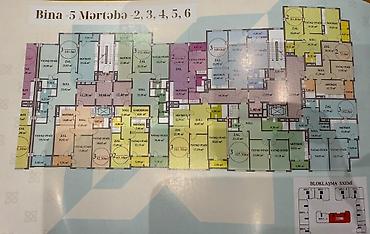 3 korona: Montin, 2 otaqlı, Yeni tikili, m. Nəriman Nərimanov, 72 kv. m — 1