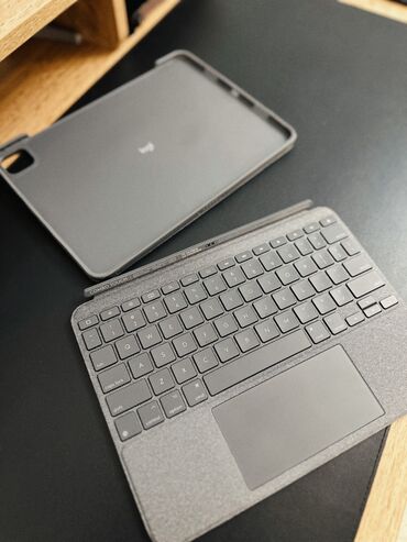 чехол с клавиатурой: Чехол - Клавиатура Logitech Combo Touch для iPad Pro 11 (3 Поколения)