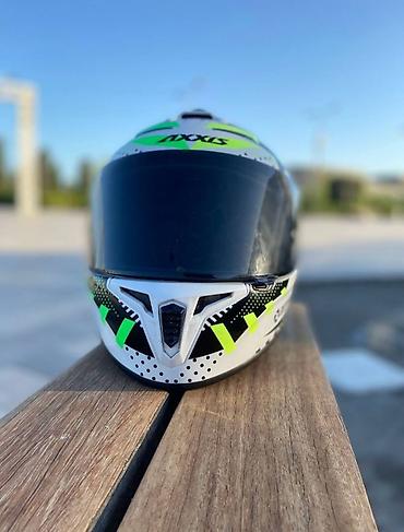 moto debilqe: Axxis draken modeli, şüşesinde cızılar var, görmeye mane olmur yüngül — 2
