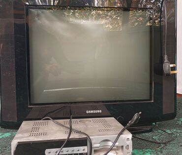 фотоаппарат canon mark 3: SAMSUNG TELEVİZOR + SUPERMAX KROSNU APARATI İKİSİ BİR YERDƏ 30 AZN