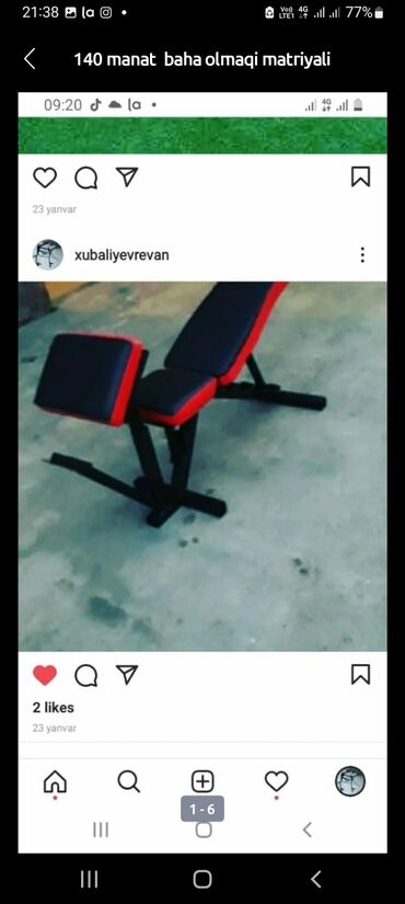 Digər trenajorlar: Məhsul: Ev üçün fitnes avadanlıqları dəsti Tərkib və xüsusiyyətlər: - — 1