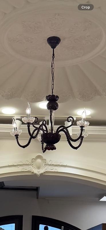 çilçıraq modelləri: Çılçıraq, 6 lampa, Metal — 2