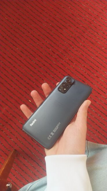 xiaomi redmi note 7 irsad: Xiaomi Redmi Note 11S, 128 GB, rəng - Göy, 
 Barmaq izi, İki sim kartlı, Face ID