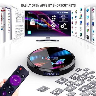 Smart TV bokslar: Yeni Smart TV boks 4 GB / 32 GB, Android, Ünvandan götürmə, Ödənişli çatdırılma, Rayonlara çatdırılma — 3