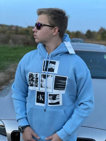 Duksevi: Calvin Klein muški duks sa kapuljačom Novo Veličine s m l xl 2xl 3xl — 7