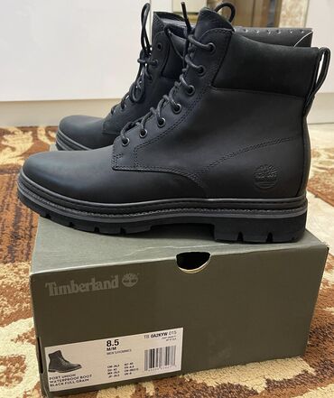 ботинки 34: Мужские ботинки, 41.5, Timberland, Новый, цвет - Черный, Самовывоз