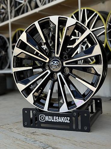 work r18: Литые Диски R 17 Toyota, Комплект, отверстий - 5, Новый — 1