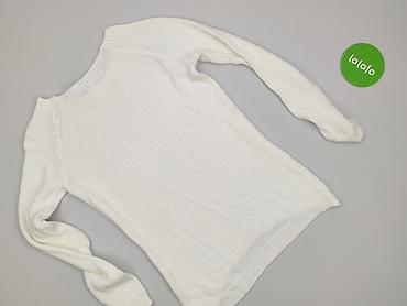 white: Sweter damski, rozmiar S — 3