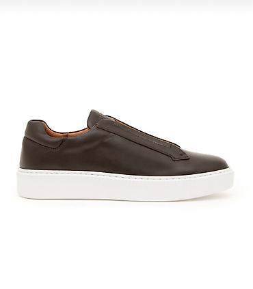 Kişi ayaqqabıları: U.S. Polo Assn. kişi slip-on idman ayaqqabısı - Rəng: tünd qəhvəyi — 1