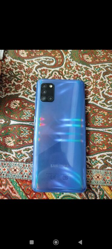 samsung galaxy tab a: Samsung Galaxy A31, 128 ГБ, цвет - Синий, Две SIM карты
