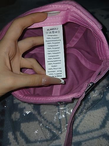 papaq milli: Toxunma, trikotaj papaq, Yeni, rəng - Çəhrayı, One size — 3