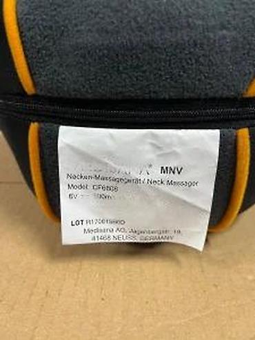Masažni jastuci i prostirke: Medisana MNV masažer za vrat (model CF6808) - Jastuk/masažer za vrat — 3