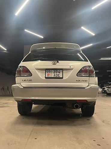 салон машины: Lexus RX: 2001 г., Автомат, Бензин, Кроссовер — 5