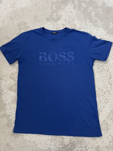 calvin klein majice zenske: Boss, L (EU 40), Cotton, color - Blue